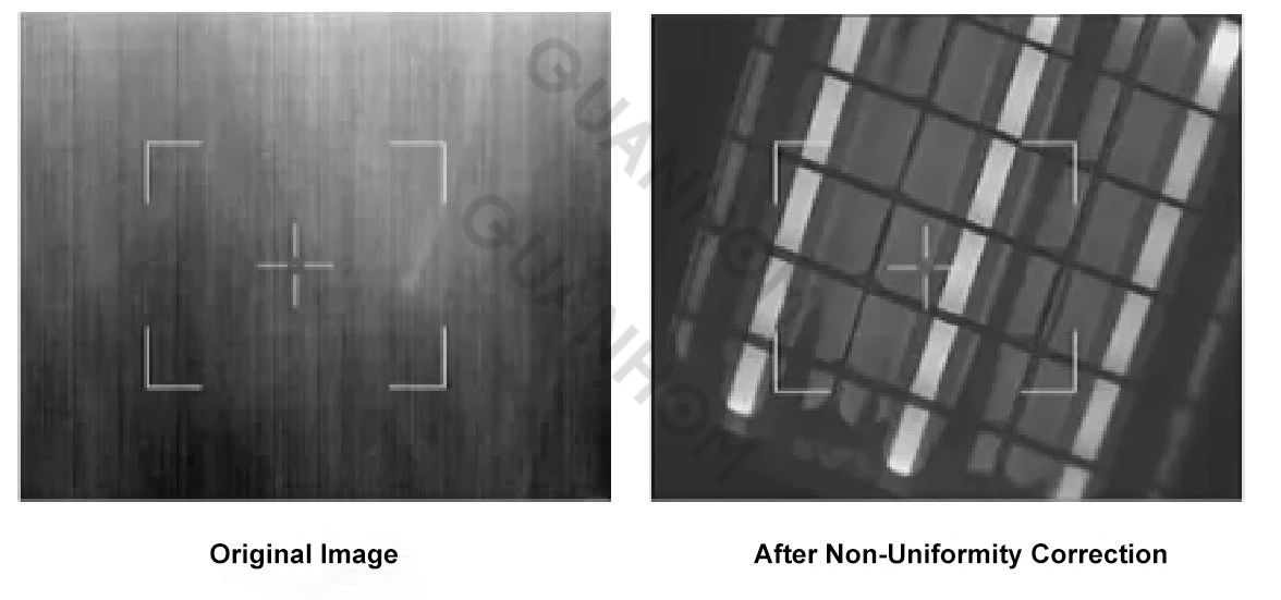 Before and after NUC Before and after NUC